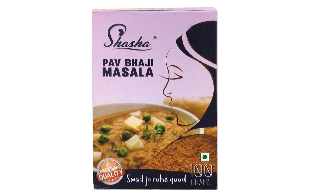 Shasha Pav Bhaji Masala    Box  100 grams